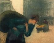 华金苏尼埃尔德米罗 - La rue des Abbesses